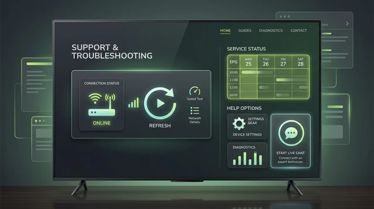 IPTV Smarters troubleshooting for buffering login and EPG issues
